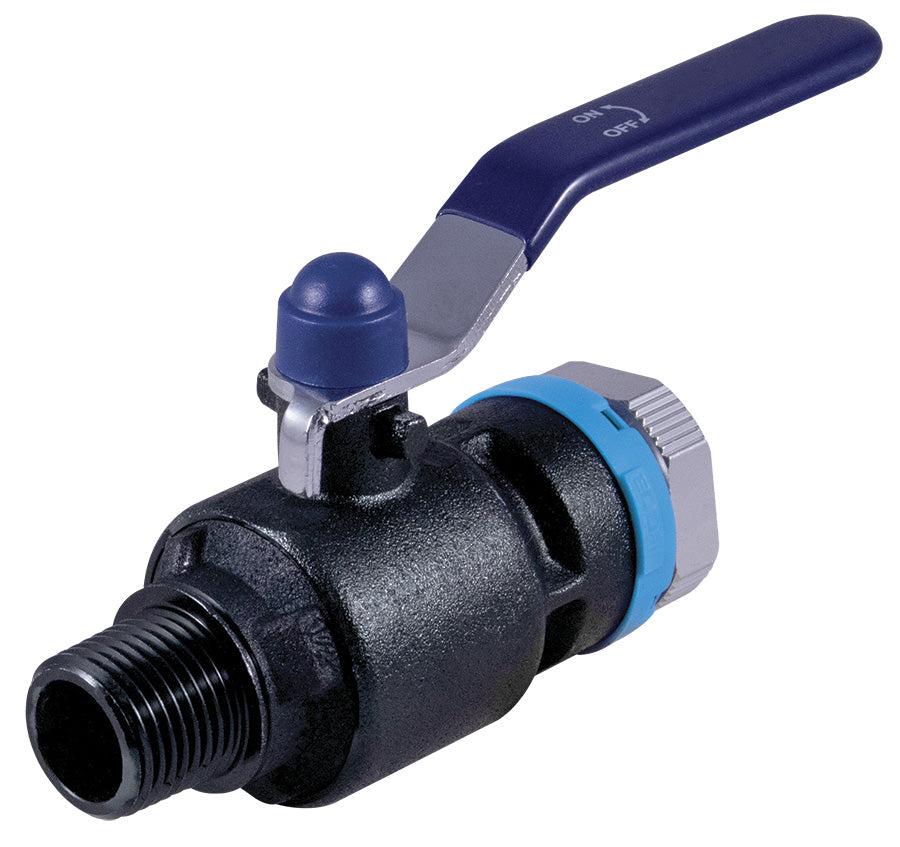 3/4" UnipipeAIR Ball Valve — Pipe x MNPT