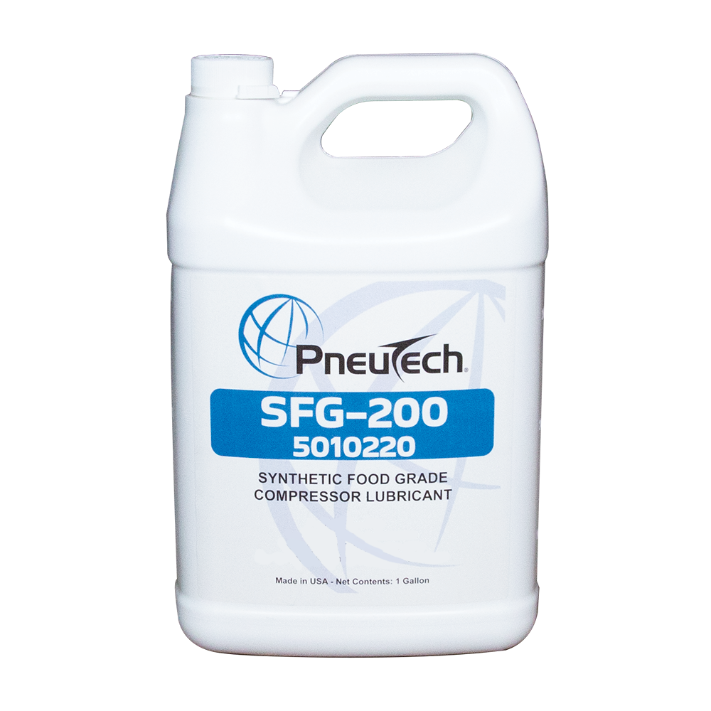 [5010220] PneuTech Compressor Oil - Food Grade - 1 Gallon 5010220