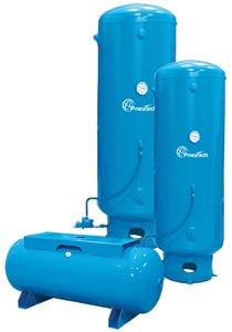 3000 Gallon Vertical Receiver Tank with Flange