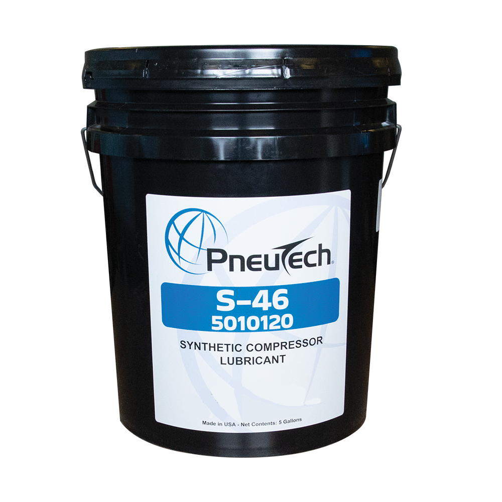 [5010120] PneuTech Compressor Oil - S-46 - 5 Gallon 5010120
