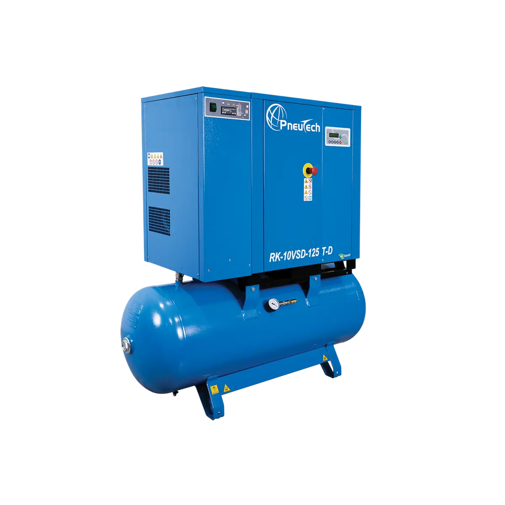 [RK-5VSD-145B-L] PneuTech RK 5 HP VSD L Air Compressor