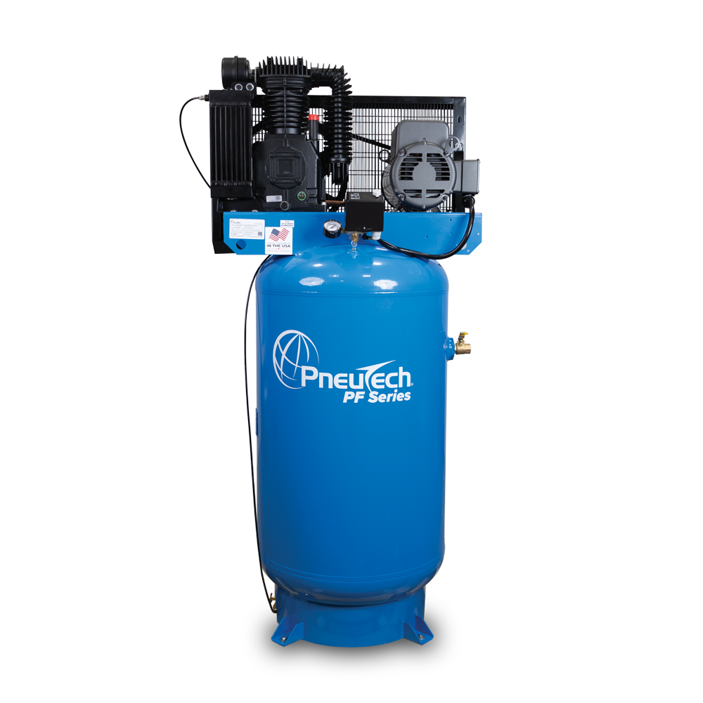 [PF-5-80GV-230/1] PneuTech PF 5 80GV 230/1 Piston Air Compressor