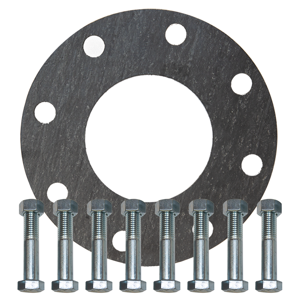 3" Nut/Bolt/Flange Gasket Kit for Special Flange Fitting