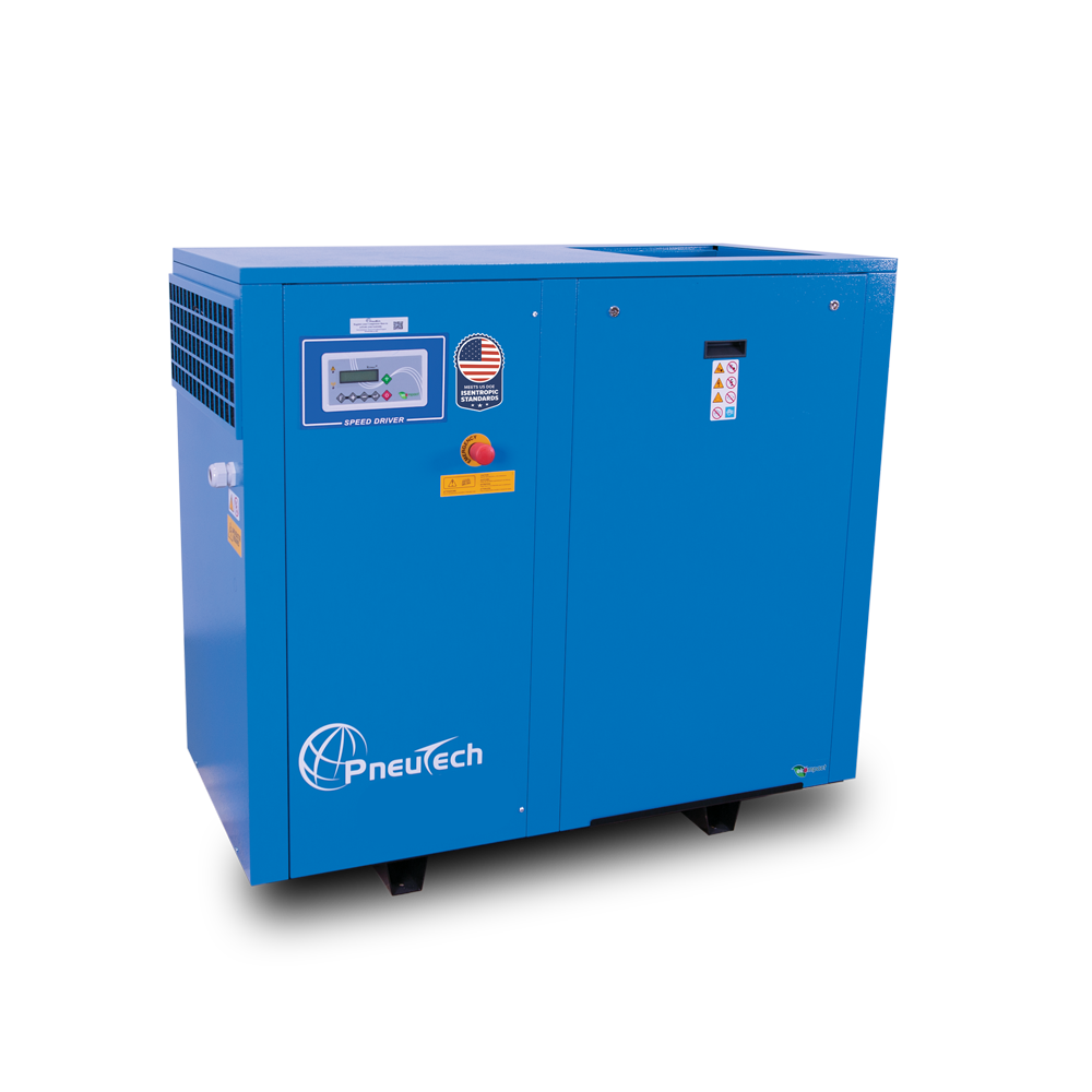 PneuTech RK-60VSD-115B Rotary Screw Air Compressor - Variable Speed