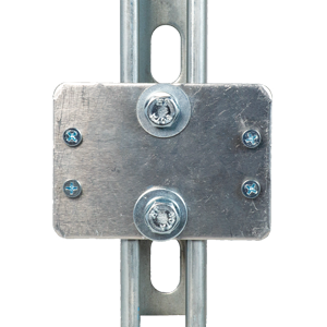 [UAWMDA.375] Wall-Mounted Drop End Adapter Plate