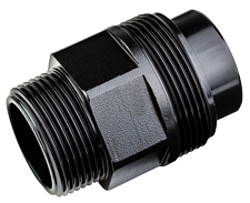 [UCSM0.063050N] 2 1/2" (63mm) x 2" Fitting to Male Threaded Connector