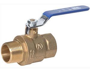 [6510120] 1/2" Brass Ball Valve (MxF)