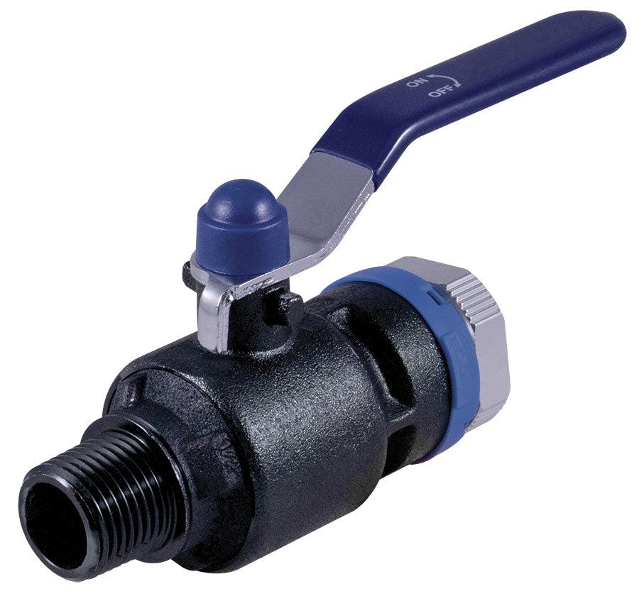 20mm x 1/2" MNPT HP Ball Valve - High Pressure (HP) Unipipe