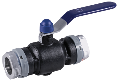 25mm Ball Valve Pipe x Pipe UnipipeVAC